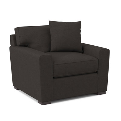 Fauteuil en polyester l 42 po Zinah