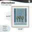 «Tennis Racket Trio», reproduction sous verre encadrée, design par Franklyn Gregory-481311309-481311310