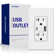 20 Tamper Resistant Duplex Outlet with USB Port