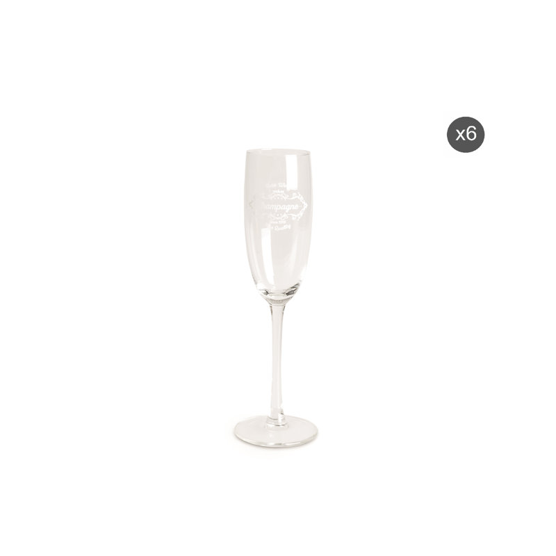 Fine Quality 190ml Flute Set