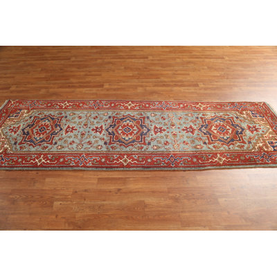 One-of-a-Kind Runner 2'7'' X 8'3'' New Age Runner Wool Area Rug in Gray