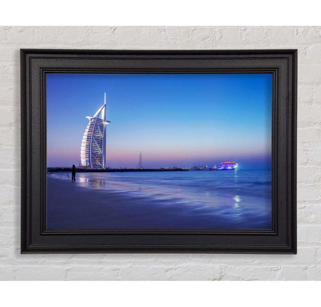 Gerahmter Kunstdruck Burj Al Arab 7 Star Hotel