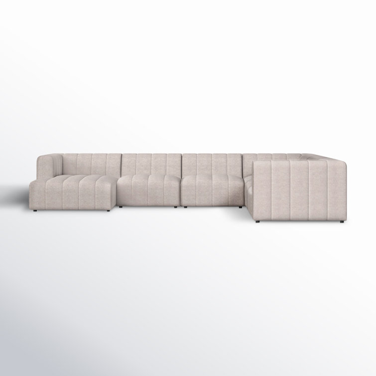 Bowry 6 - Piece Modular Upholstered Reversible L-Sectional