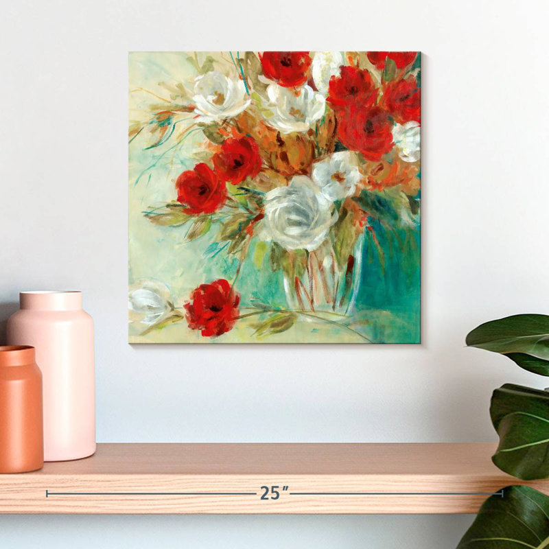 Harnek Summer Vibrant Bouquet II, H 16 po x l 16 po