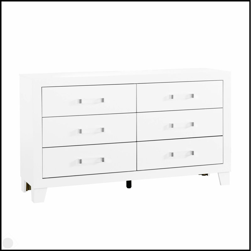 Commode moderne à 6 tiroirs OMODA