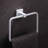 Capri 4 Piece Wall Mounted Brass Bathroom Hardware Set with 24" Towel Bar-88912702