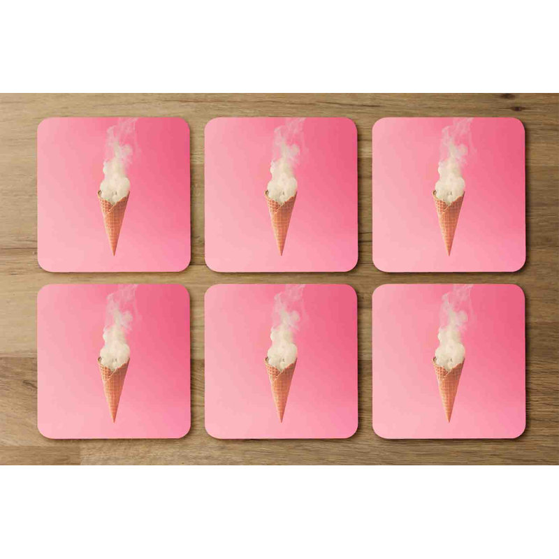 Anisul Square 6 Piece Coaster Set
