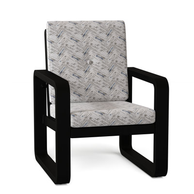 Chaise de patio avec coussin Vale