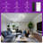 Flush Mount Dimmable Ceiling Fan with LED Lights-93776337