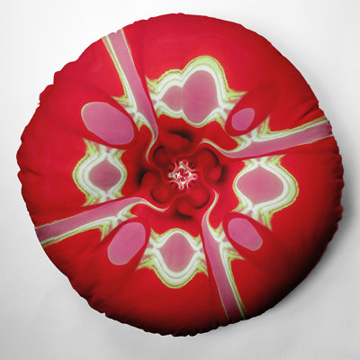 Abstract Reversible Throw Pillow