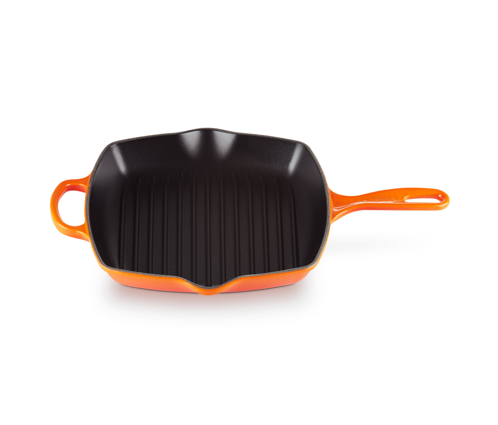 Le Creuset Signature 10" Skillet Grill, Flame