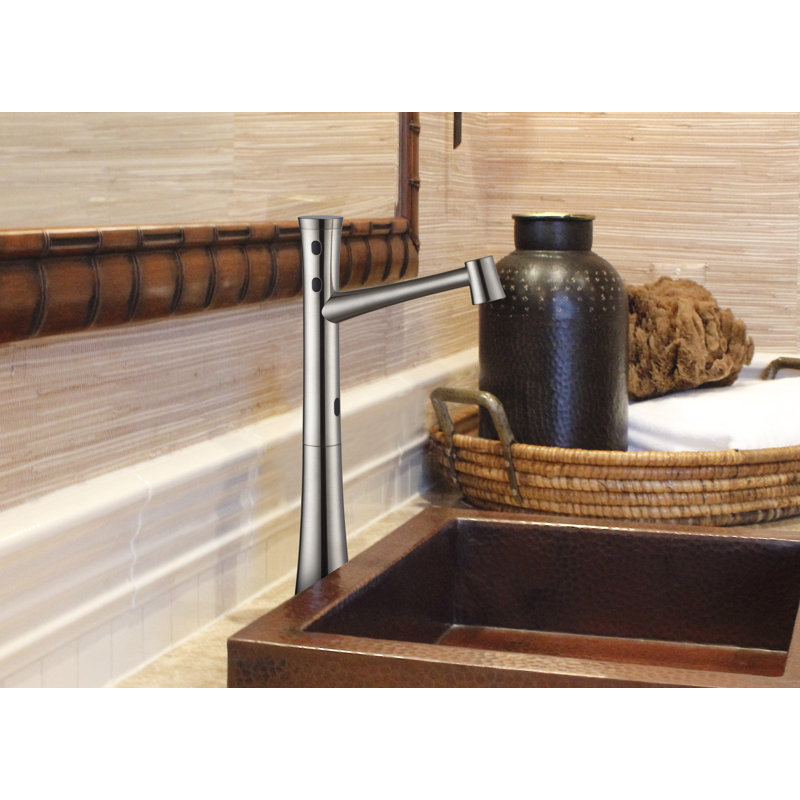 Robinet de salle de bain standard, Nickel poli