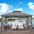 13 Ft. W x 11 Ft. D Steel Patio Gazebo-96070368