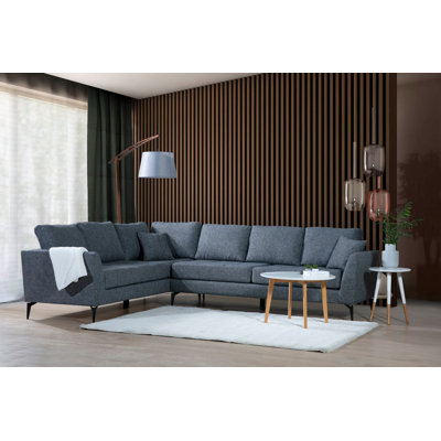 Upholstered L-Shaped Sectional