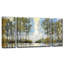 «Lakeside View III», ensemble de 3 reproductions d'art sur toiles tendues