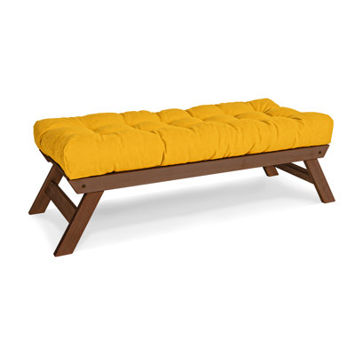 Donner Polyester Upholstered Bench