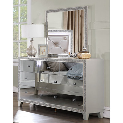 Commode 7 tiroirs l 63 po