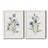 " Linen Botanical III " 2 - Pieces-1519661516