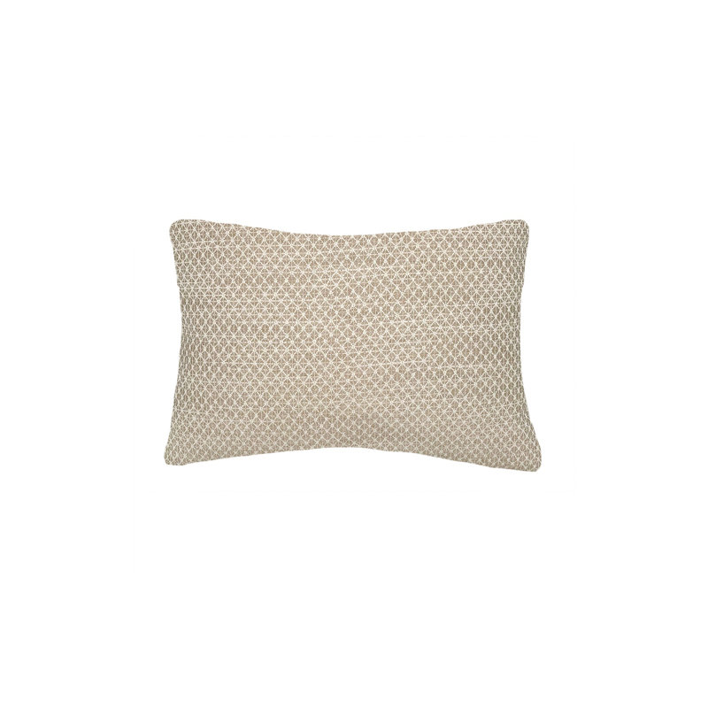 Lumbar Indoor/Outdoor Pillow Cover & Insert, Mocha
