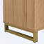 Armoire à vin avec rangement 42,5 "Modern Home Bar