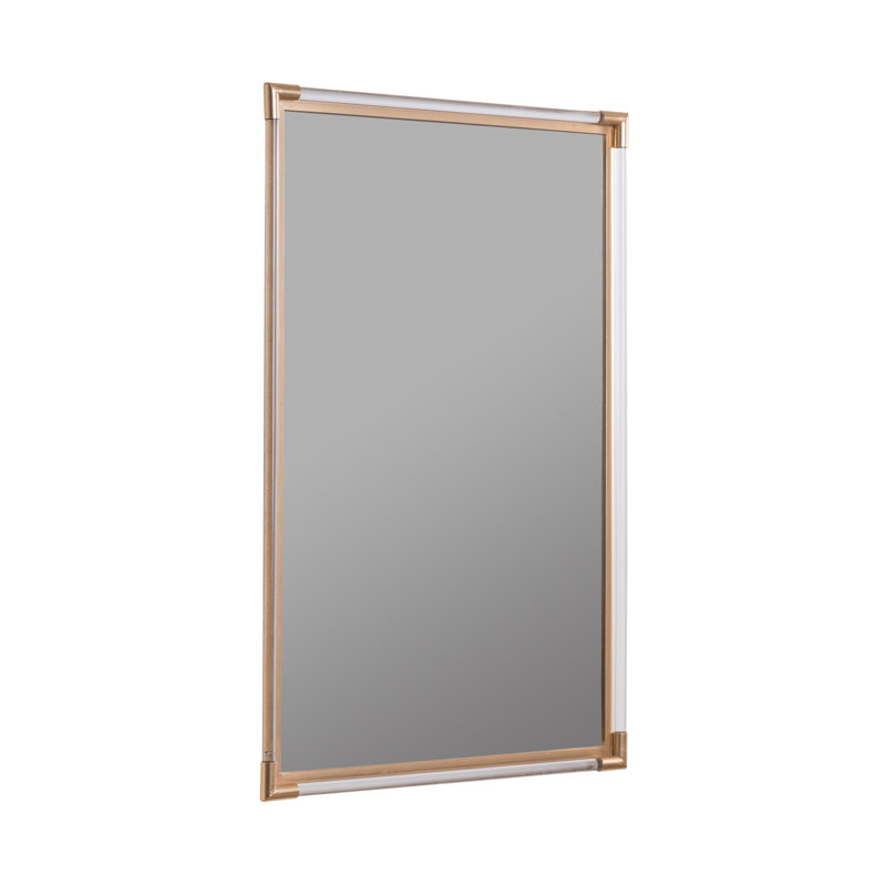 Ambrose Flat Metal Beveled Mirror