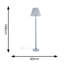 Bobbles 149cm Rose Pink Traditional Floor Lamp-1533837790-1537671655