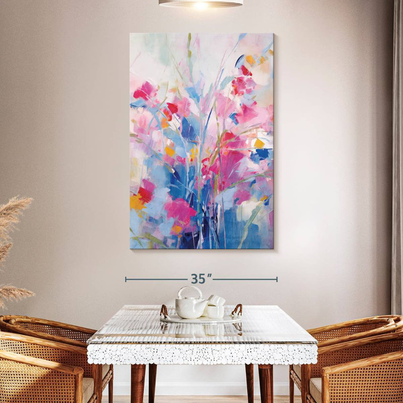 Avery Uplifting Florals, 51" H x 34" W