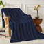 Couverture rayée en flanelle-126193582-126193583