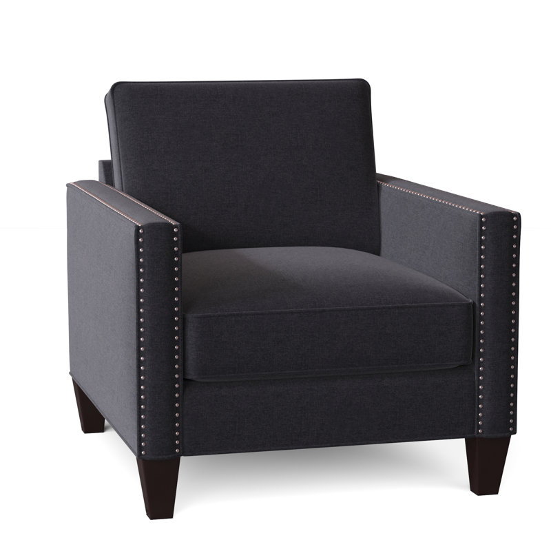 Fauteuil de 34 po de large Ellerkamp, Denim Judson
