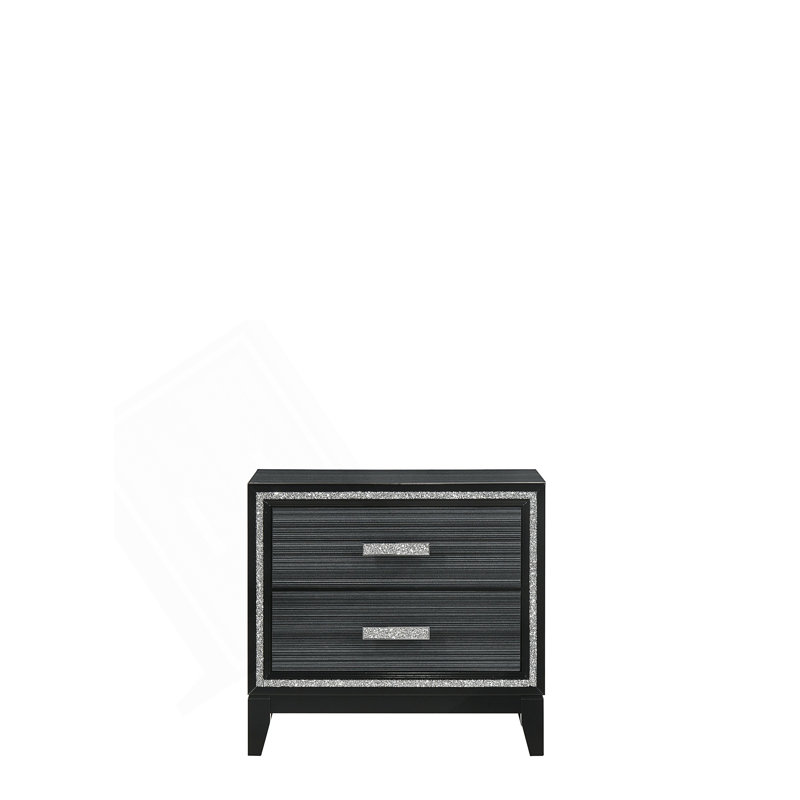 Haiden Nightstand, Black