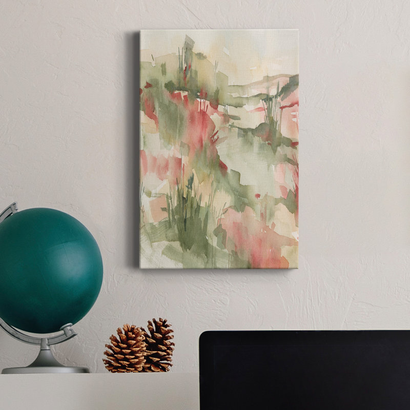 Rust Grasslands I - impression sur toile tendue, H 48 po x l 32 po x P 1 po