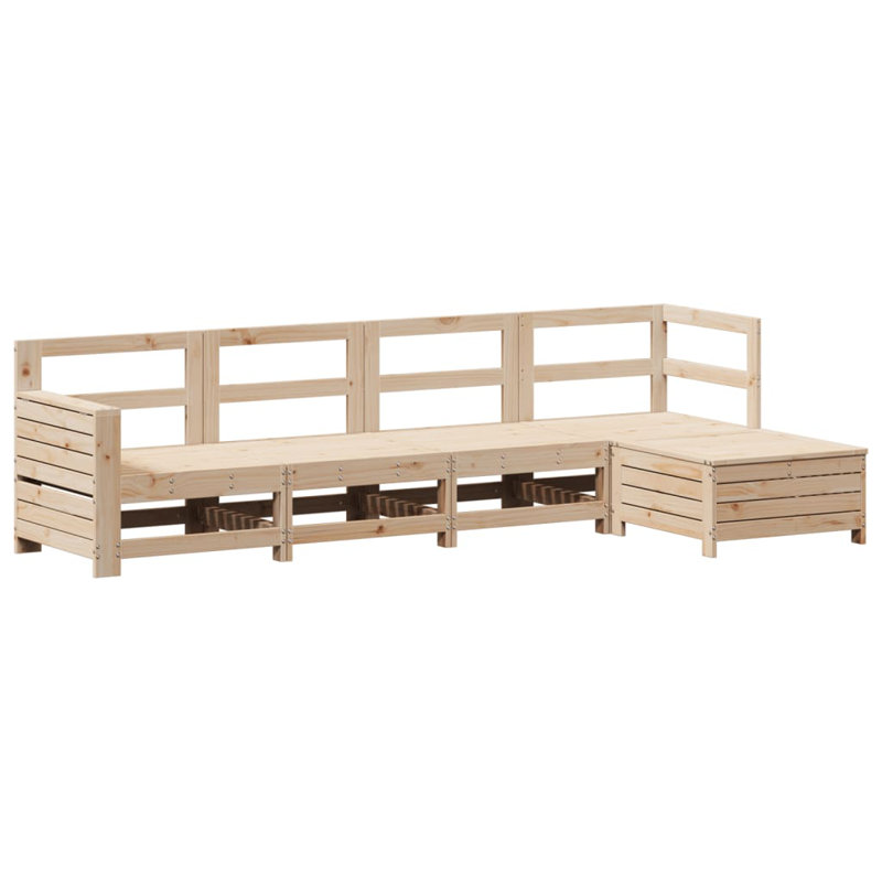 62cm Wide L-Shaped Patio Sectional