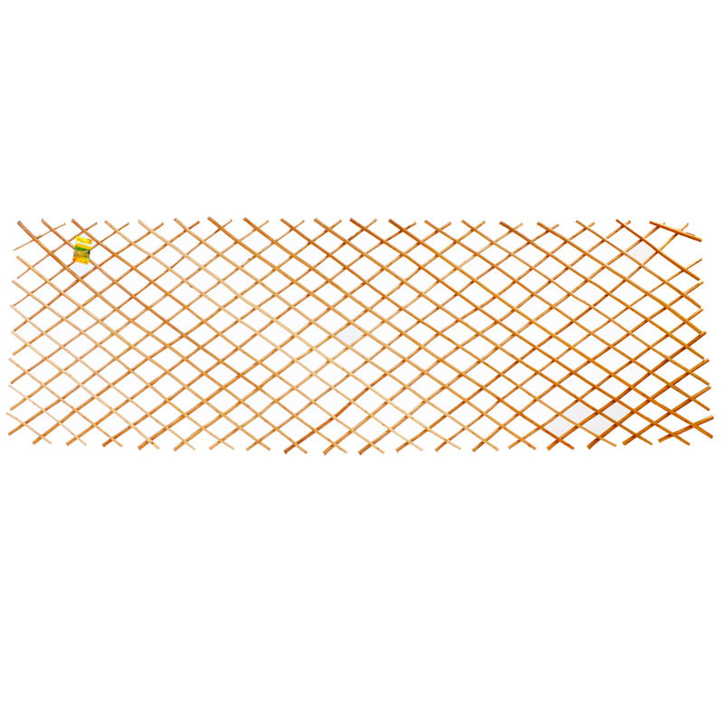 6 ft H x 3 ft W Peeled Willow Wood Garden Trellis Tomato Cage Plant Support