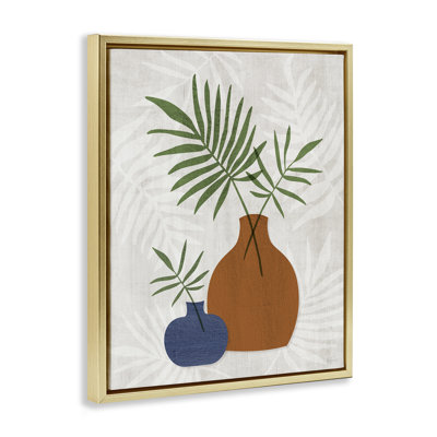 "Boho Botanical Vases", art mural encadré par Natalie Carpentieri