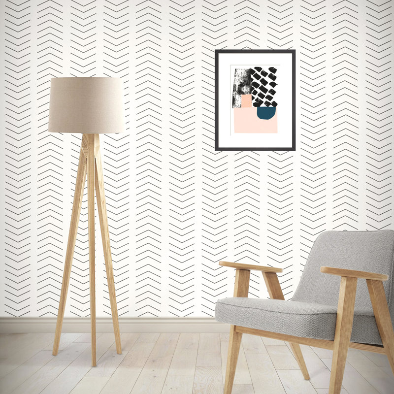 Van 2.5m x 65cm Matt Peel and Stick Wallpaper Roll