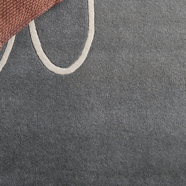 Carolea Soho Hand Tufted Wool And Viscose Geometric Rug