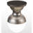 Haldeman Glass Flush Mount
