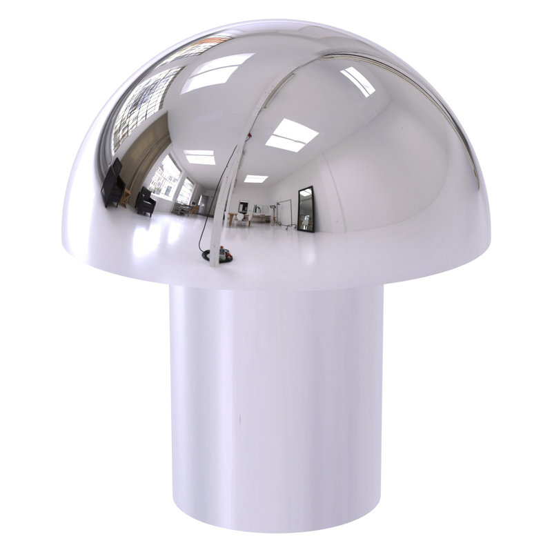 Poignée champignon Ballenas, Chrome poli