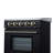Loiano 24 Inch Freestanding Electric Range in Black, Storage Drawer, 4 Elements 6,000W, 2.3 cu.ft., Adjustable Legs-114658095
