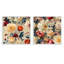 Ensemble de 2 pivoines éclectiques beiges et roses-101849262-101849259
