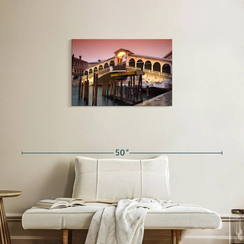 Pont du Rialto, H 20 po x l 30 po