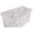 Fossen 60" Double Bathroom Vanity Set with White Cabinet and Engineered Marble Countertop-378818231-314186954