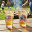 Ensemble de 2 verres à bière 16 oz de l'Université du Wisconsin-Madison-128498179