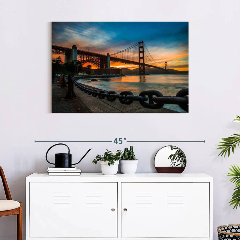 Lilie Philadelphia Suspension Bridge, H 24 po x l 36 po