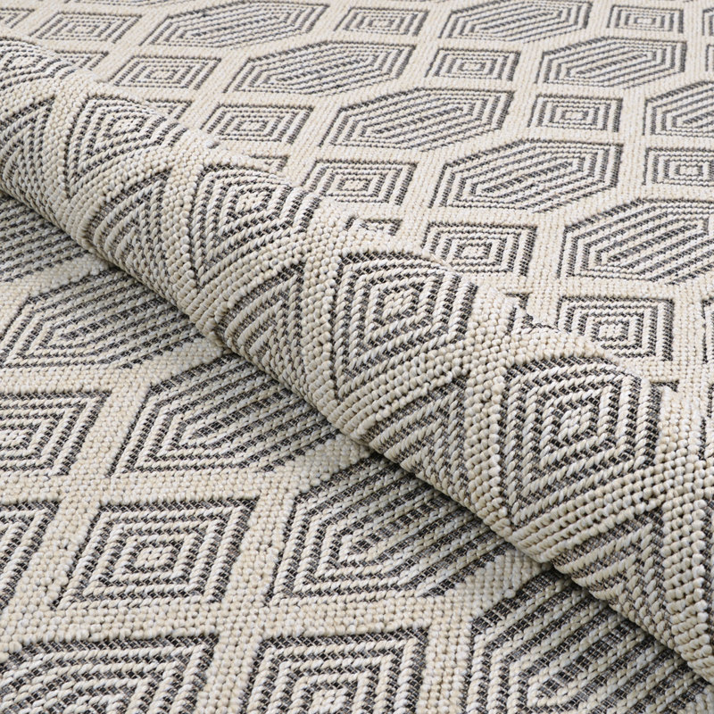 Liguria Rapallo Pebble Indoor/Outdoor Area Rug, 5'3" x 7'6", Pebble