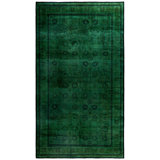 Overdyed One-of-a-Kind 8' 2" X 14' 6" Hand Knotted Area Rug