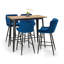 Oesch Upholstered Counter Stool with Metal Frame-1722734575