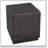 Durable MGO Fluted Outdoor Side Table, Perfect For Patio, Garden, And Backyard Use, With Elegant Design And Versatile Functionality