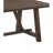 Dark Oak Finish Dining Table