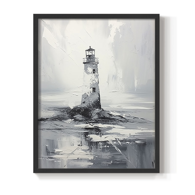 «NAUTICAL Series Dxxiv», Noir, H 11 po x l 9 po